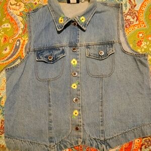 True Vintage Denim Vest